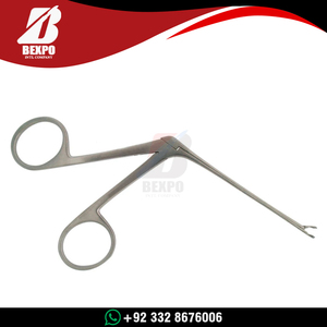 Micro-pince auriculaire ENT de type crocodile/alligator, instrument chirurgical manuel de haute qualité, style Hoffmann, précision - Product Image 5