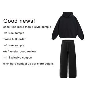Survêtement noir pour homme, manches longues, col montant, fermeture éclair, coupe sportive, coupe régulière, vêtement d'automne, blocs de couleur, poches latérales, polyester - Product Image 6