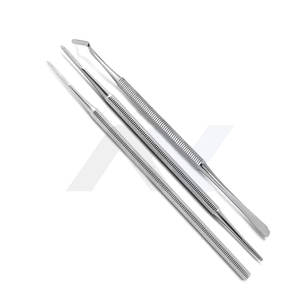 Lime à ongles professionnelle pour manucure et pédicure avec rehausseur d'ongles incarnés, ensemble de 3 pièces, instruments de podologie et de soin de la peau - Product Image 1