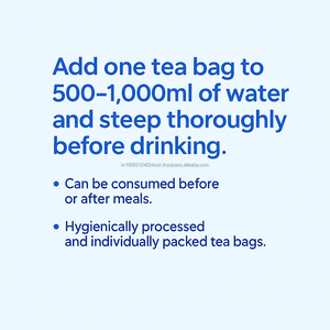 Té de hierbas limpiador con frijol rojo y calabaza para un cuerpo ligero y equilibrio de agua Mezcla de bienestar coreana OEM - Product Image 3