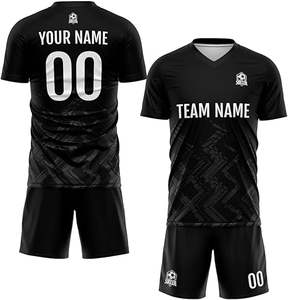 Uniforme de Fútbol de Último Diseño 100% Poliéster, Nuevo Estilo, Personalizado para Adultos, Color Personalizado, Secado Rápido, Logotipo Personalizado, Sin Mangas, Unisex - Product Image 1