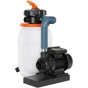 Pompa Filtro a Sabbia da 10 Pollici per Piscine Fuori Terra 1585 GPH 0.33 HP, Set Combinato di Pompe e Filtri per Piscina con Sistema a 6 Vie - Product Image 2