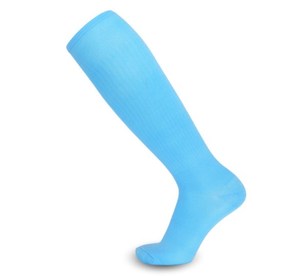Football Soccer Sports Knee High Solid Athletic Custom Logo Black White Classic Youth Running Yoga 100% <b>Polyester</b> <b>Socks</b> - Product Image 5