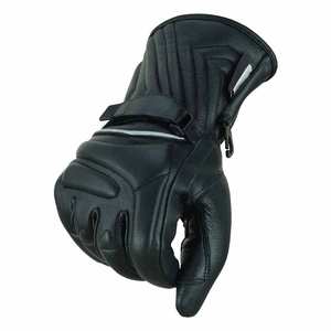 Guantes Deportivos de Motociclismo de Cuero, Pantalla Táctil, Ajustables, Transpirables, de Secado Rápido, que Absorben la Humedad - Product Image 5