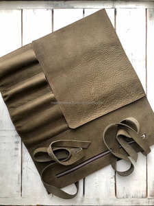 Bolsa de Almacenamiento de Cuchillos Enrollable de Cuero de Lujo, Resistente a Olores, Diseño Duradero y Resistente para Herramientas de Cocina Profesionales LSKR-0012 - Product Image 5