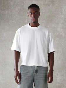 Oversized Crew Neck T Shirt for Men Comfortable Loose Fit Modern Casual Style Men's Oversized Cotton T Shirt OEM Custom logo B2b - Product Image 2