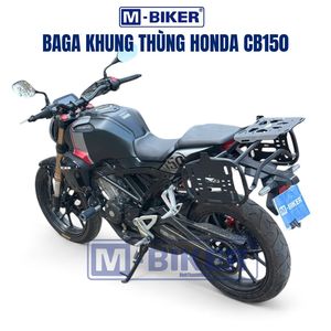 M-Biker Steel Classic Design Powder-coated Rear Top Box <b>Carrier</b> Rack for CB150R - Product Image 2