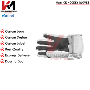 Gants de hockey sur glace personnalisés, gants de hockey haute performance pour l'entraînement et les matchs, équipement de protection OEM - Product Image 5