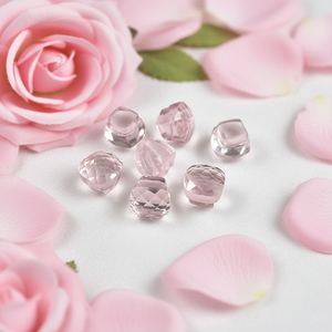 Nouveau design, bouchon de bouteille en quartz rose de 10 mm, pointe de cristal naturel pour bouteille de liqueur ou de vin, cadeau de luxe, anneau en pierre. - Product Image 3