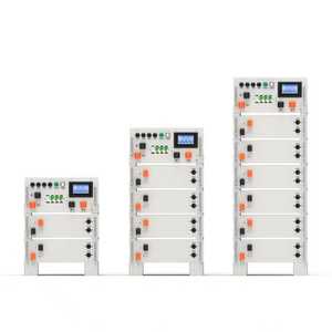 Système de stockage d'énergie domestique au lithium-ion empilable avec BMS intelligent pour la sauvegarde solaire, haute tension, fiable et sûr pour une utilisation résidentielle - Product Image 2
