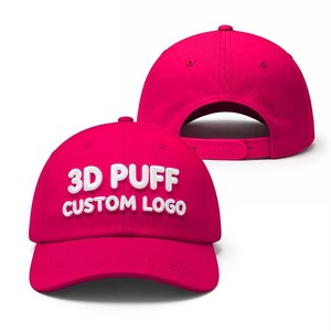 Casquette Snapback 3D Puff avec Logo Personnalisé, 6 Panneaux, Réglable, Unisexe, en Coton, Style Baseball, pour Usage Quotidien, Fournisseur d'Usine OEM ODM en Gros - Product Image 1