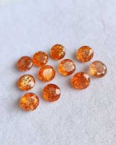 Pierres précieuses naturelles de 6 mm en pierre de soleil, facettées, rondes et calibrées – Achetez maintenant en gros des pierres brutes pour la fabrication de bijoux – Fournisseur en ligne pour revendeurs - Product Image 2