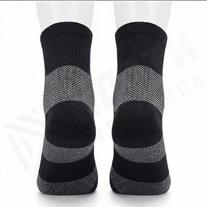Calcetines Deportivos Personalizados con Base Acolchada Tipo Toalla, Calcetines Deportivos Transpirables de Alto Rendimiento para Entrenamiento y Gimnasio, Color Personalizado - Product Image 2