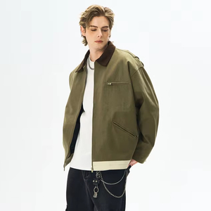 <b>Mens</b> Casual Coach Coat <b>Lightweight</b> Streetwear <b>Jacket</b> Fashion Outerwear For Outdoor Activities And Daily Comfort - Product Image 1