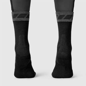Chaussettes de sport pour hommes de qualité supérieure, confortables et personnalisées, avec logo, chaussettes tubulaires épaisses, compression, cyclisme, basketball, super élastiques - Product Image 3