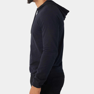 Sweat-shirts à capuche pour hommes de haute qualité, épais, coupe oversize, épaules tombantes, en molleton uni, personnalisables - Product Image 1