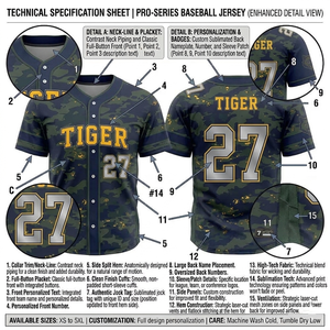Camiseta de Béisbol Unisex de Manga Corta Verde con Nombre y Número Personalizados, Impresión Sublimada, Transpirable, de Poliéster, para Invierno, Ropa Deportiva - Product Image 3