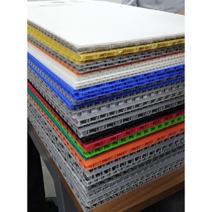 แผ่นโพสเตอร์พิมพ์ลายรังผึ้ง PP เคลือบเงา ป้องกันรังสียูวี สีสันสดใส - Product Image 1