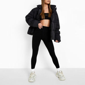 Chaqueta Acolchada Oversize Elegante para Mujer al por Mayor, Ropa de Invierno con Cremallera, Último Diseño, Precio Económico de Fabricante - Product Image 4