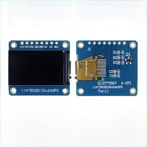 Pantalla LCD TFT de 1.14 Pulgadas, ST7789 135x240, Pantalla Larga, Color SPI, Productos de Calidad - Product Image 1