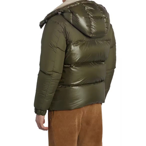 Chaqueta de Invierno Acolchada al por Mayor para Hombre, Logotipo Frontal Personalizado, Colores Personalizados, Alta Calidad, Resistente al Viento, Hecha en Pakistán - Product Image 4