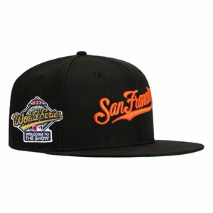 Casquette snapback bleue à 6 panneaux avec broderie indienne jaune et patch des World Series 1995 pour adultes, unisexe, usage décontracté - Product Image 5