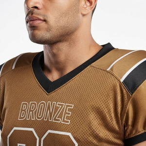 Nexfit Sublimation Print Men American Football Suit Breathable Mesh Training Wear Protective <b>Padded</b> Football <b>Pants</b> Uniform 380g - Product Image 5