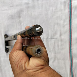 Bastón de Lujo de Cuerno de Búfalo y Buey con Mango de Cuerno, Bastón de Madera Hecho a Mano de Alta Calidad para Apoyo al Caminar - Product Image 2