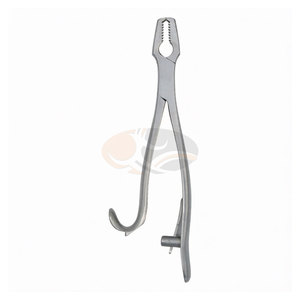 Juego de Pinzas de Kern para Sujeción de Huesos, 5.5 y 17 Pulgadas, 2x2 Dientes, con Trinquete, Instrumento Quirúrgico Ortopédico de Acero Inoxidable, CE - Product Image 3