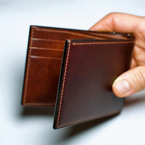 Portefeuille pour homme en cuir véritable fait main de qualité supérieure, porte-cartes, vente en gros, fournisseur OEM personnalisé, export de haute qualité à bas prix - Product Image 1