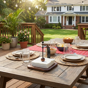 Elegante Servilletero de Metal Plateado con Diseño Folclórico para Mesa, Soporte Decorativo para Servilletas para Mesa de Comedor, Cocina, Organizador del Hogar - Product Image 3