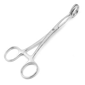 คีมคีบลิ้นสแตนเลสแบบแมนนวล 17 ซม. สำหรับการแพทย์ทางทันตกรรม ด้ามจับตามหลักสรีรศาสตร์ ปรับตำแหน่งได้ 3 ระดับ - Product Image 1