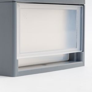 6 Qt Plastic Storage <b>Drawers</b> <b>Under</b> <b>Bed</b> Bins Stackable Modular 5-Pack - Product Image 4