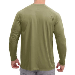 Kivotech Premium Quality Custom Short Sleeve Men's Athletic <b>Shirt</b>-Eco-Friendly 100% Cotton Breathable Quick Dry Thumb Hole - Product Image 3
