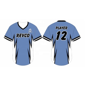 Camisetas de béisbol con impresión de logotipo personalizado, ropa de softbol en blanco de secado rápido, camiseta de softbol para hombres y mujeres, camiseta de béisbol sublimada - Product Image 1