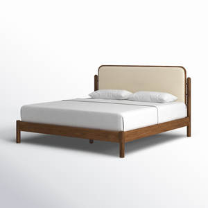 Cama de plataforma tapizada DreamCraft Vietnam con tapicería elegante cómoda y duradera - Product Image 4