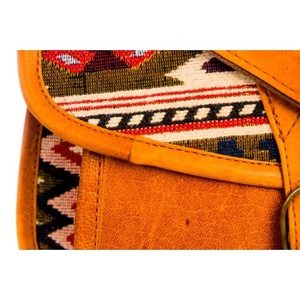 Hot Sale Saddle <b>Blanket</b> & Floral Tooled Leather Western Crossbody Bag High Quality Genuine Leather Vintage Boho Purse For Women - Product Image 2