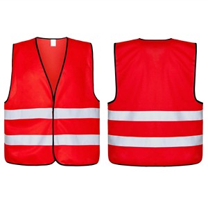 Best Quality Hot Selling Plus Sizes ANSI Class 2 Waterproof LED Flash High Visibility Quick Dry Safety Vest Custom Logo Sale OEM - Product Image 1