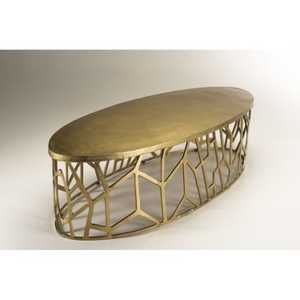 Pure Modern <b>Round</b> Coffee <b>Table</b> With Tempered Glass Top And Metal Frame Contemporary Living Room Furniture Decorative Design - Product Image 1