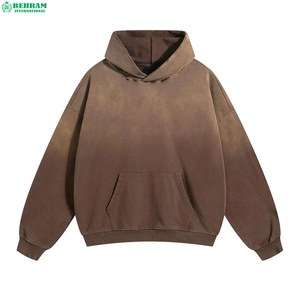 Nouvel Article Épais Lourd 600 GSM Français Terry Pull Surdimensionné Boxy Hoodie Écran Imprimé Animé Conception Polaire Hoodies Unisexe - Product Image 1
