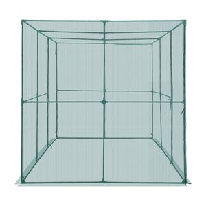 Gabbia Protettiva per Piante Facile da Installare, Resistente al Vento, 9.5 X 6.36 X 6.36 ft, Rete da Giardino con Porta con Cerniera per Uso Esterno - Product Image 5