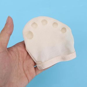 Cushioned Non-Slip Toe Holes Dance Paws Forefoot Pads for <b>Women's</b> Ballet Yoga Pilates Barefoot Summer Shoes Rubber Midsole - Product Image 4
