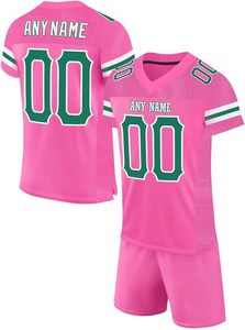 Uniforme de football américain haut de gamme, tissu 100% polyester, uniformes de football sur mesure, impression par sublimation complète, séchage rapide - Product Image 4