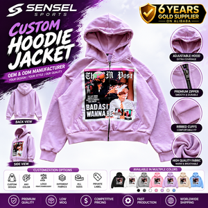 Maßgefertigte Reißverschluss-Herren-Hoodies Unisex Regular Fit Blanko-Sweatshirts 100% Baumwolle 300 GSM Schwergewichts-Fleece Winter SENSEL SPORTS - Product Image 1