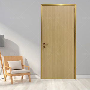Puerta Interior Más Vendida con Diseño Elegante, Puerta de Madera Hecha a Medida con Acabado Impermeable - Product Image 6