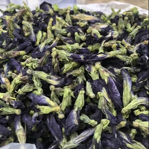 Manufacturer Bulk Export Quality Dried Butterfly Pea Flower Vietnam Premium Dried Butterfly Pea Flower For Beverage Ingredient - Product Image 1