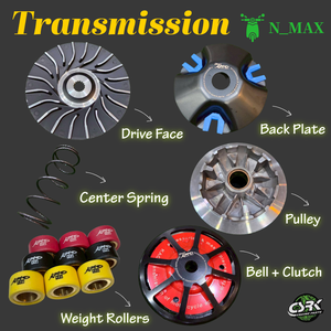 Premium Scooter Performance Drive <b>Kit</b> for NMAX 155 <b>Models</b> - Product Image 1