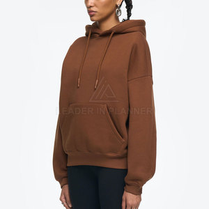 เสื้อฮู้ดดี้ผู้หญิงไซส์ใหญ่ ระบายอากาศได้ดี สไตล์ล่าสุด สีพื้น ขายส่ง - Product Image 3