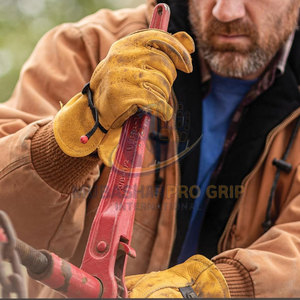 Comfortable Grain Leather Rigger Gloves Crafted For Extended Wear In Active Work <b>Environments</b> Rigger Gloves - Product Image 4