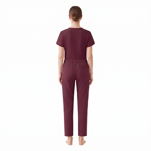 Ensemble de tenue médicale tissée pour femme : pantalon d'infirmière et haut de médecin, uniforme d'hôpital et de soins de santé - Product Image 6